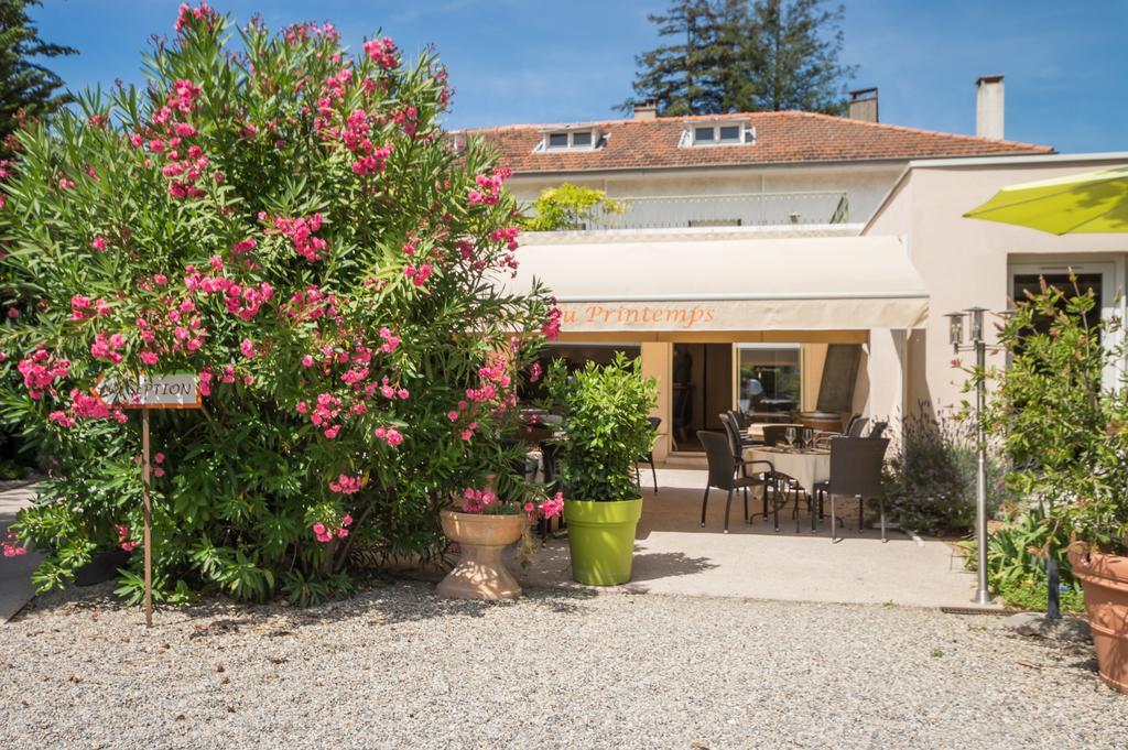 Logis Le Printemps Hotel Restaurant - Montelimar Exterior photo